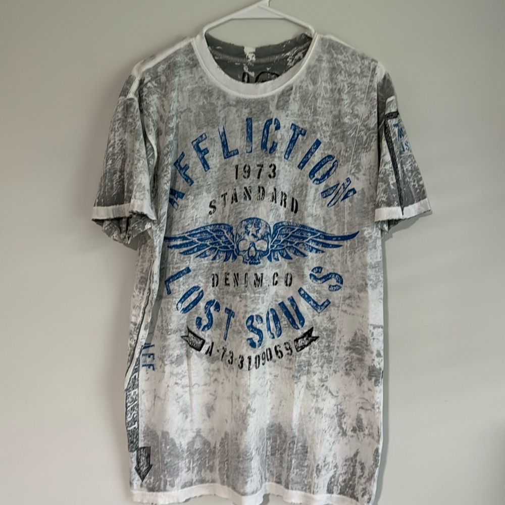 Affliction reversible T-shirt